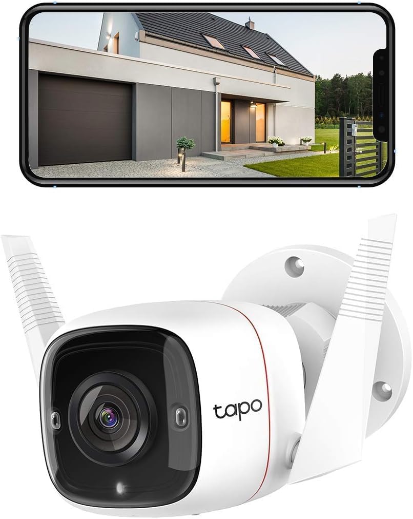 Camara Tp Link Tapo C310 WI-FI Outdoor Security 3MP Two-Way Audio Color Blanco
