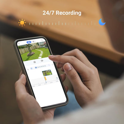 Cámara de seguridad Ezviz C8C 4mm con resolución 2MP visión nocturna incluida color blanco/negro