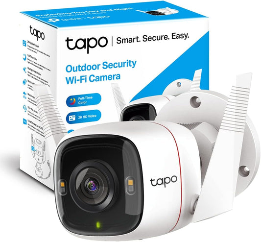Camara Tapo C320ws Wi-Fi Outdoor Security 2K QHD Color Blanco