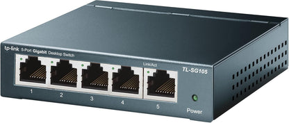 Tp-link, Switch De Escritorio 5 Puertos Gigabit, Tl-sg105