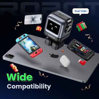 Cargador UGREEN Nexode 30W Tipo C Carga Rápida GaNRobot