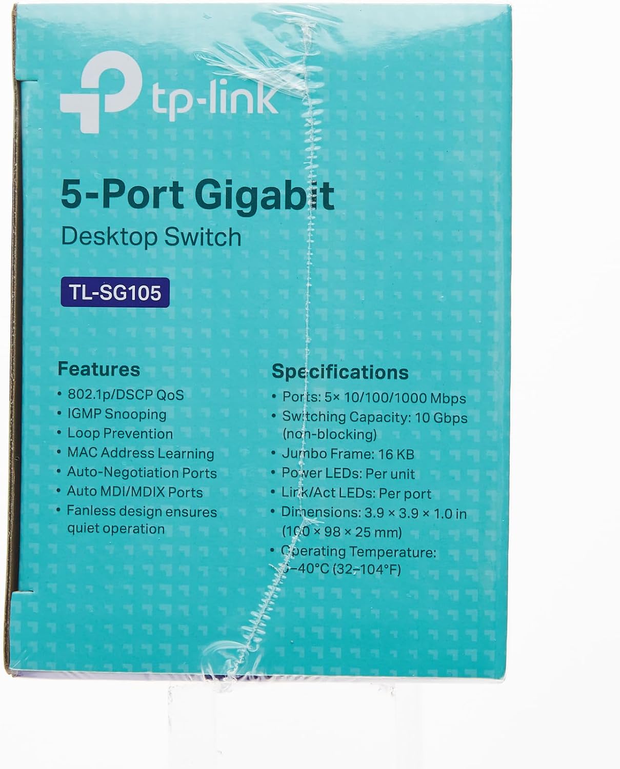 Tp-link, Switch De Escritorio 5 Puertos Gigabit, Tl-sg105