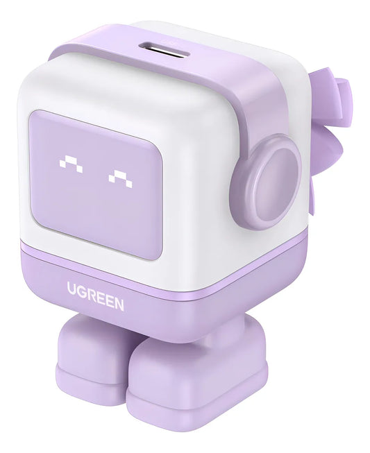 Ugreen Nexode 30w Cargador Tipo C Carga Rápida Ganrobot Color Púrpura