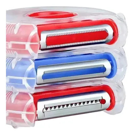 Rebanador 3 En 1 Cortador Rallador Pelador Multifuncional