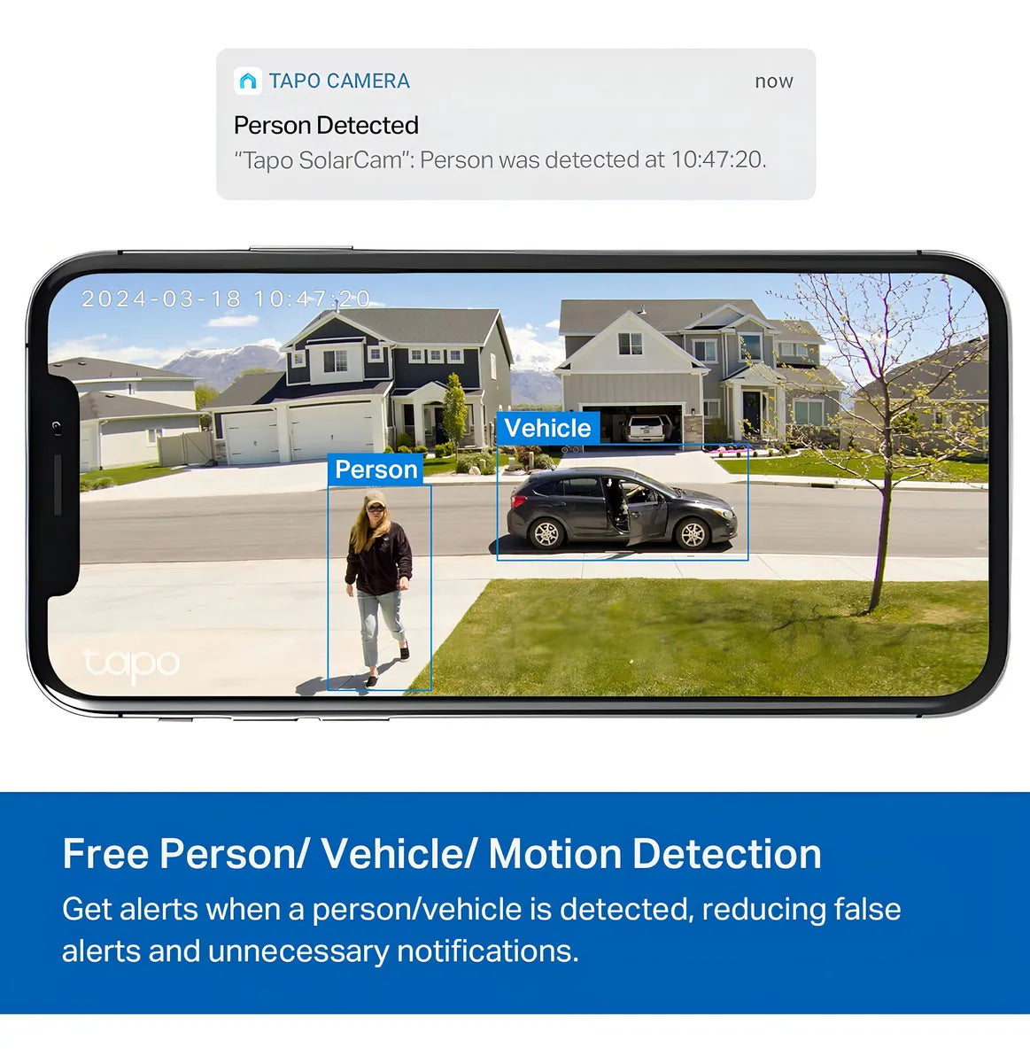 Cámara Tapo C402 Solar Inalámbrica 1080p Para Exteriores Con Visión Nocturna